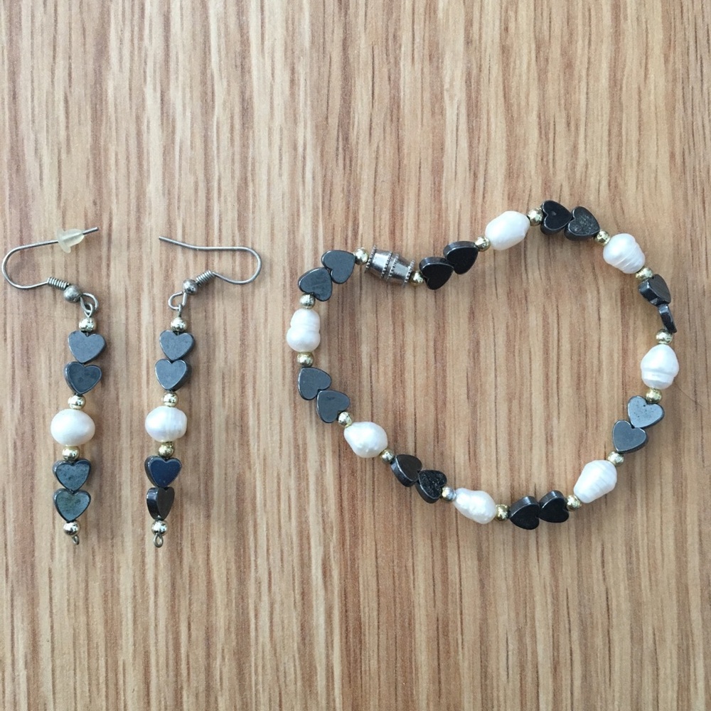 Bracelet and Matching Earrings combo